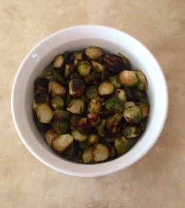Paleo roasted brussels sprouts